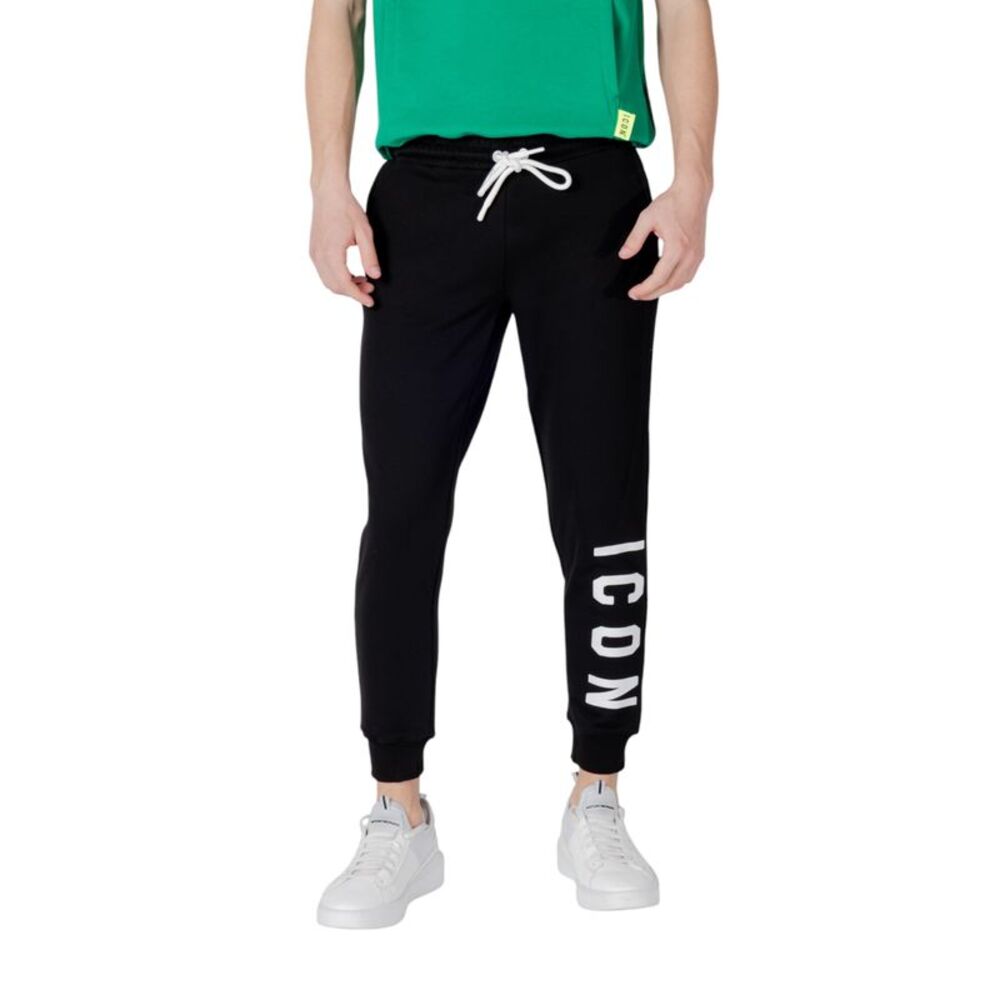 Icon Side Logo Sweatpants Men black